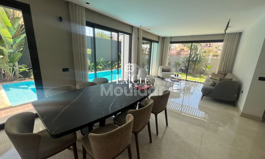 Wynajmowana umeblowana willa w Casablance - Longchamps z ogrodem - view 7