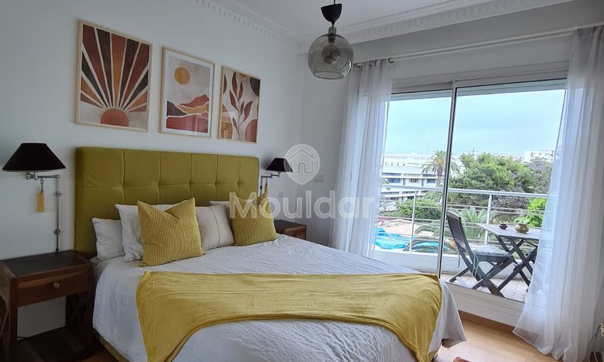 Apartament fermecător de închiriat în Bourgogne, Casablanca - 60 m² - view 3
