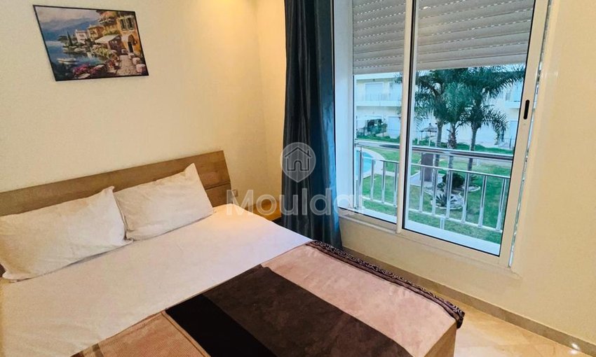 Appartamento in affitto a Bouznika: 2 camere con piscina - view 4