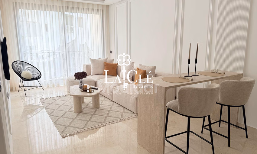 Modern Studio for Rent in Casablanca with Balcony and WiFi Modern Studio for Rent in Casablanca with Balcony and WiFi