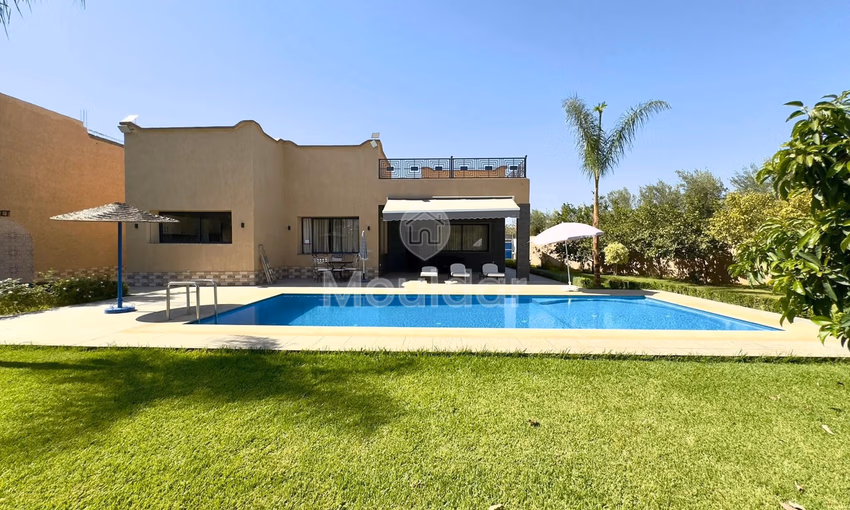 Villa de Luxe à Marrakech avec Piscine et Jardin Éblouissant