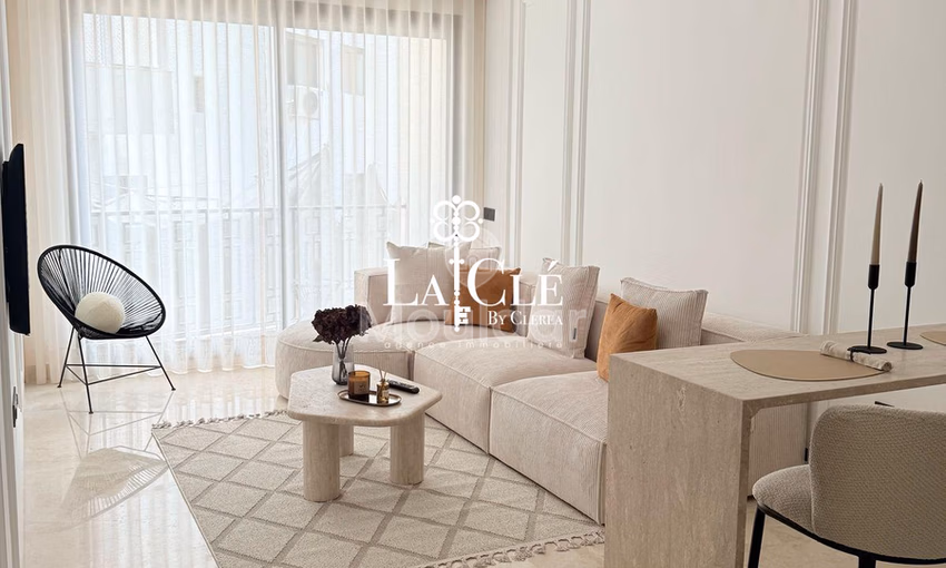 Modern Studio for Rent in Casablanca with Balcony and WiFi