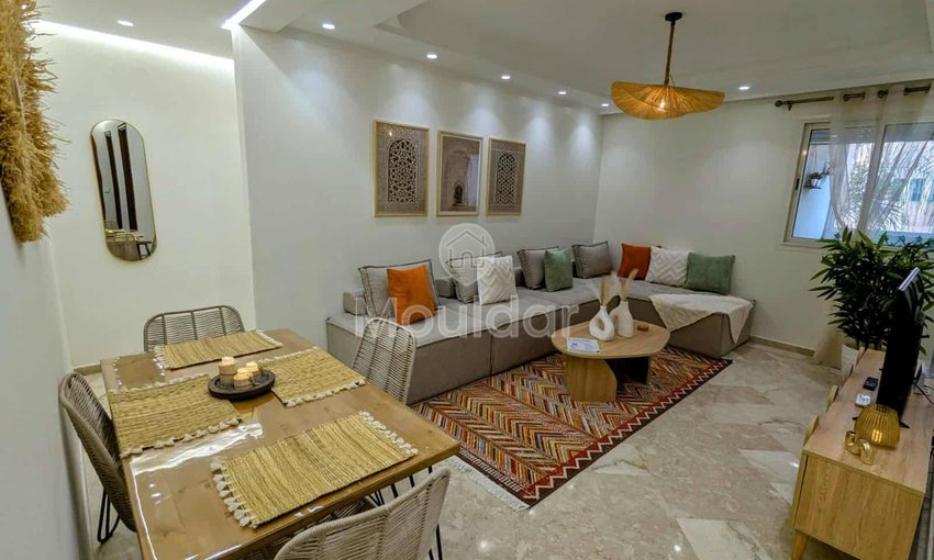 Apartament de închiriat în Marrakech: 2 camere cu terasă - view 2