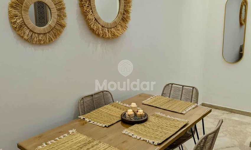 Apartament de închiriat în Marrakech: 2 camere cu terasă - view 4