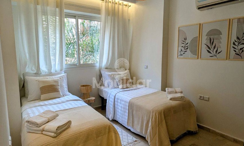 Apartament de închiriat în Marrakech: 2 camere cu terasă - view 5