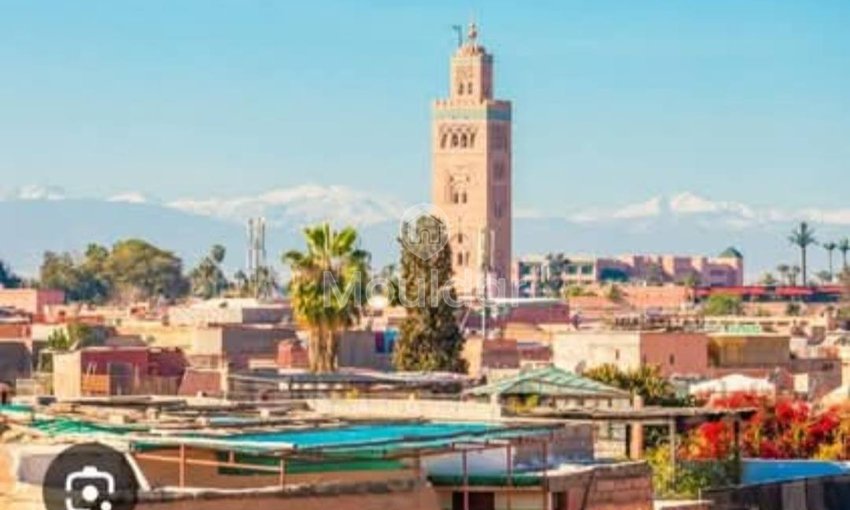 رياض للبيع في مراكش: 7 غرف مع تراس - view 5