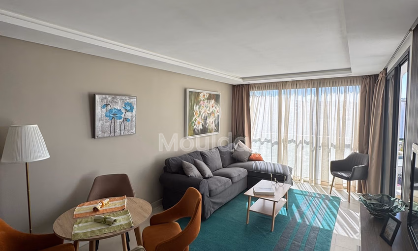 Studio moderne à louer à Anfa, Casablanca avec balcon