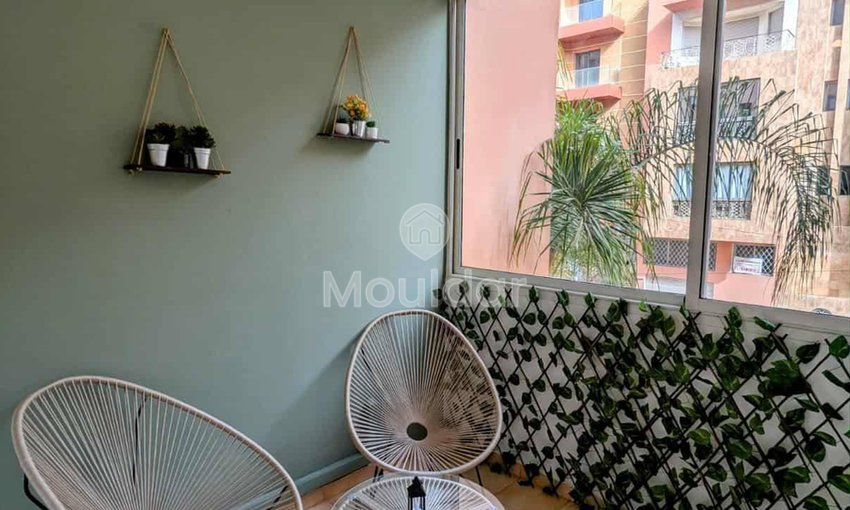 Apartament de închiriat în Marrakech: 2 camere cu terasă - view 6
