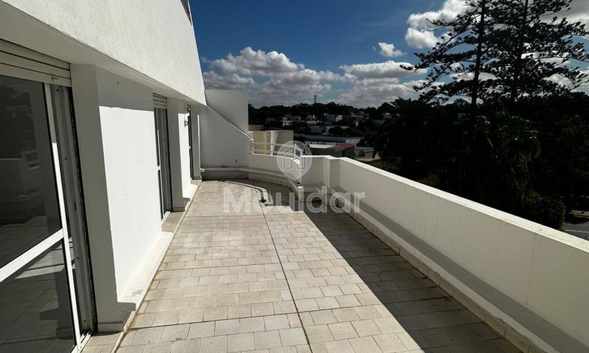 شقة للإيجار: ٣ غرف نوم في الرباط، تراس خاص - view 8