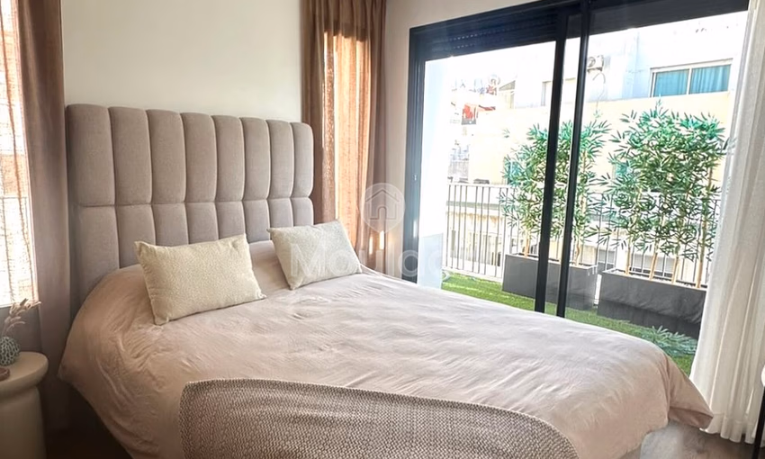 Studio for Rent in Casablanca: Terrace and Equipped Kitchen