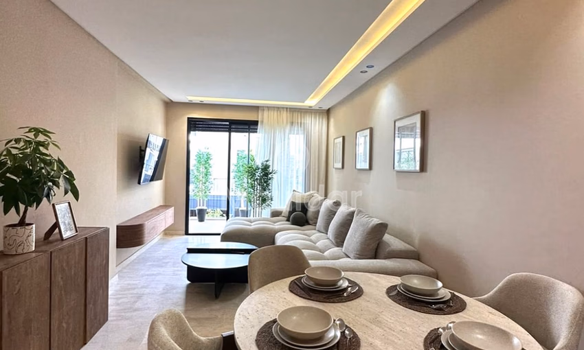 Furnished Studio for Rent in Val d'Anfa, Casablanca