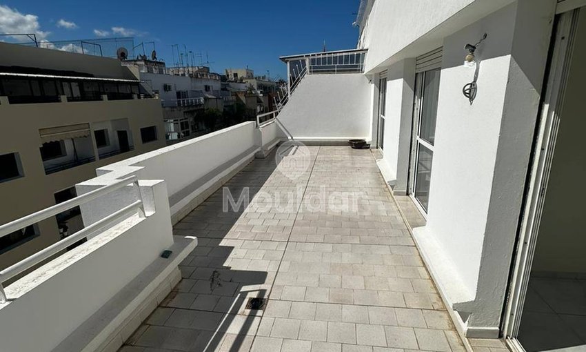 شقة للإيجار: ٣ غرف نوم في الرباط، تراس خاص - view 5