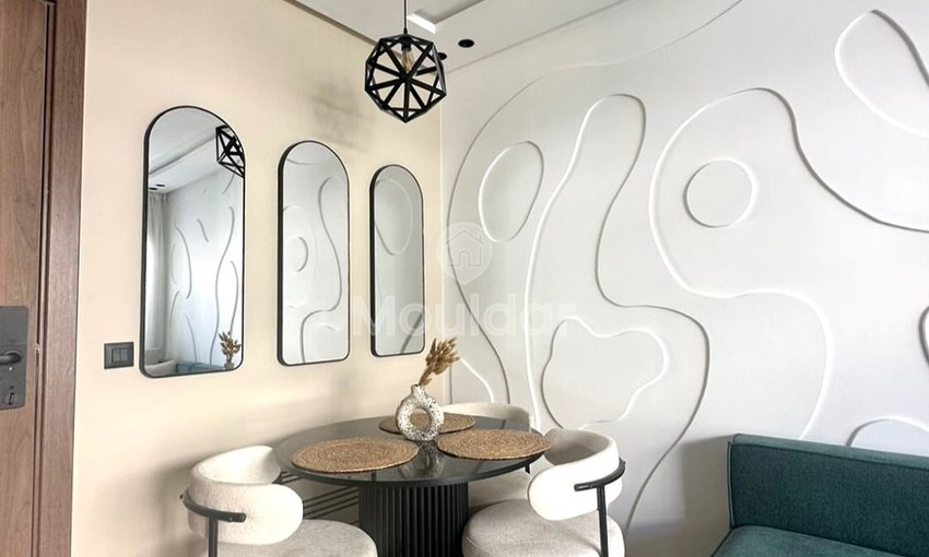 Studio à Louer à Casablanca : Terrasse et Cuisine Équipée - view 7