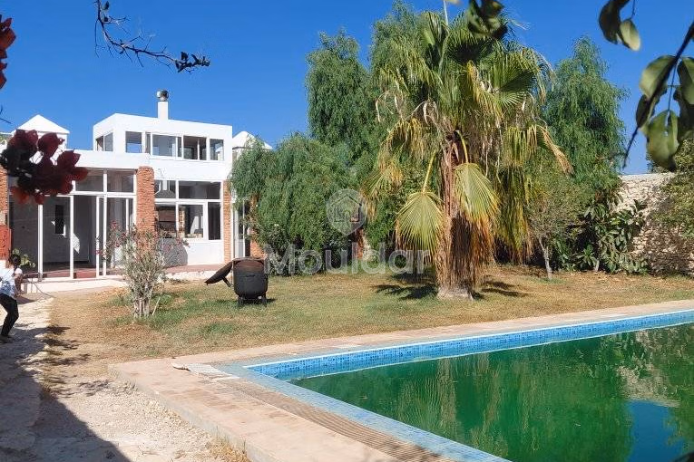 Villa Spacieuse à Essaouira : Piscine, Jardin et Terrasses