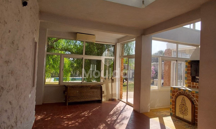 Villa Spacieuse à Essaouira : Piscine, Jardin et Terrasses