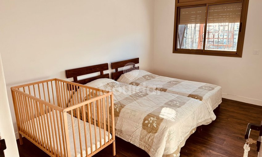 Casablanca'da Kiralık Güzel 102 m²'lik apartman, Güvenli - view 5