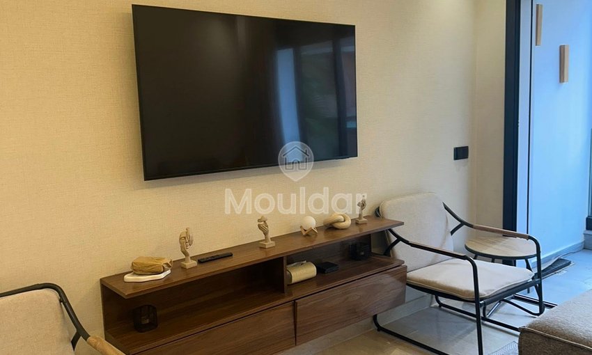 Casablanca'da kiralık stüdyo: Konfor, Balkon ve Güvenlik - view 2