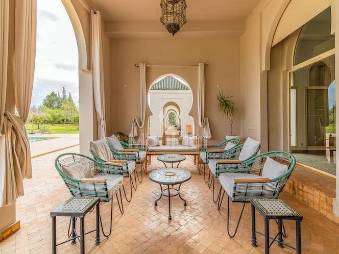 Luxusvilla in Marrakesch mit Pool und privatem Garten - view 7
