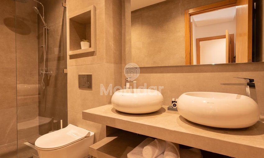 Incantevole appartamento con 2 camere da letto in affitto a Casablanca - view 7