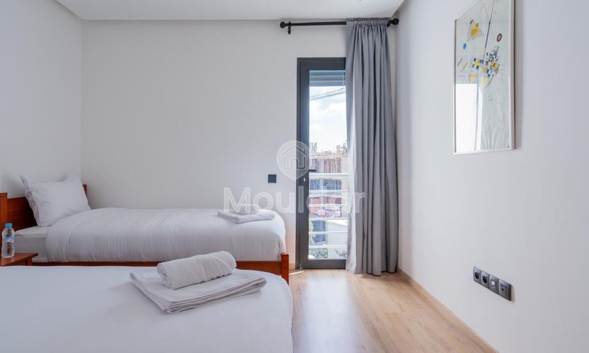 Incantevole appartamento con 2 camere da letto in affitto a Casablanca - view 5