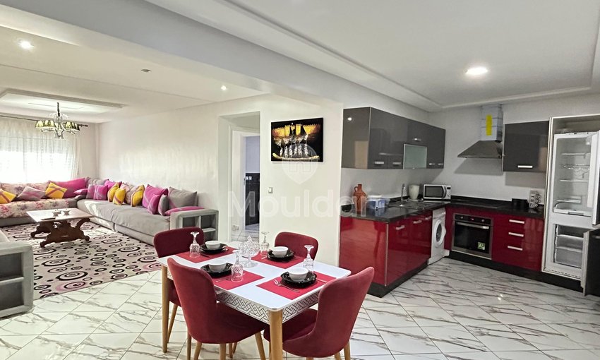 Bel appartement zur Vermietung in Tanger: 2 Schlafzimmer mit Terrasse - view 4