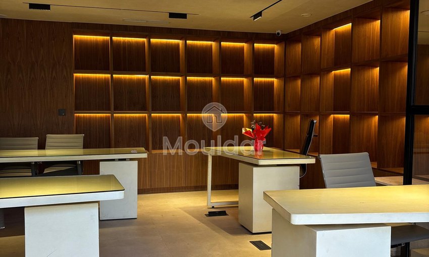 Escritório mobiliado para alugar – Hivernage, Marrakech: Espaço prático - view 3