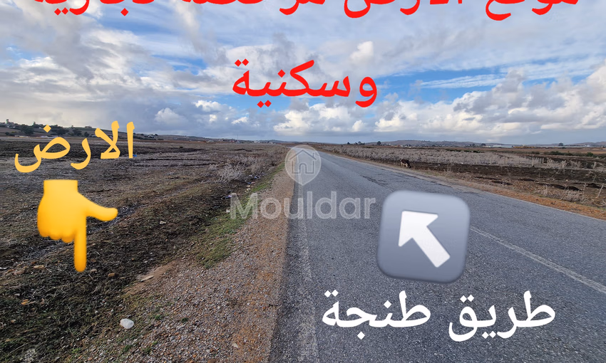 بيع أرض زراعية في العرائش: 47,500 م² متاحة للفرصة