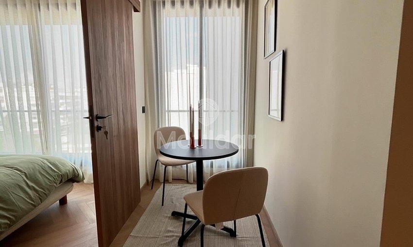 Furnished Studio for Rent: Equipped Kitchen in Palmier, Casablanca - view 6