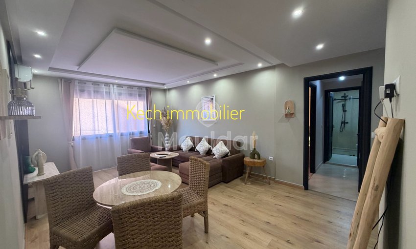 Apartament cu 2 camere de închiriat în Marrakech - Guéliz - view 3