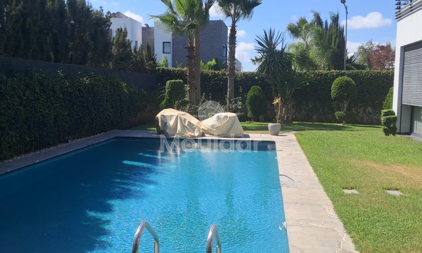 Luksusowa villa w Bouskora: ogród, basen i winda - view 12