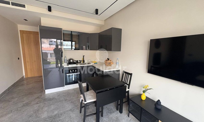 Modernes Studio zur Miete in Casablanca, Terrasse und Klimaanlage - view 5