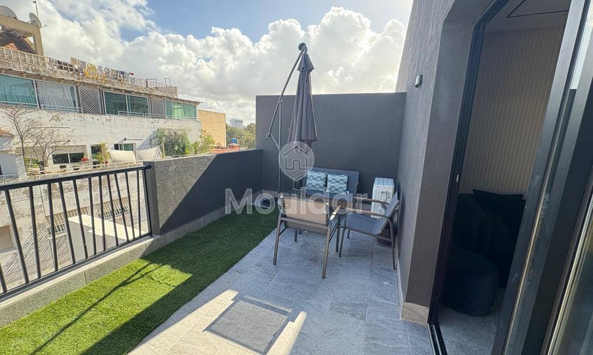 Modernes Studio zur Miete in Casablanca, Terrasse und Klimaanlage - view 4