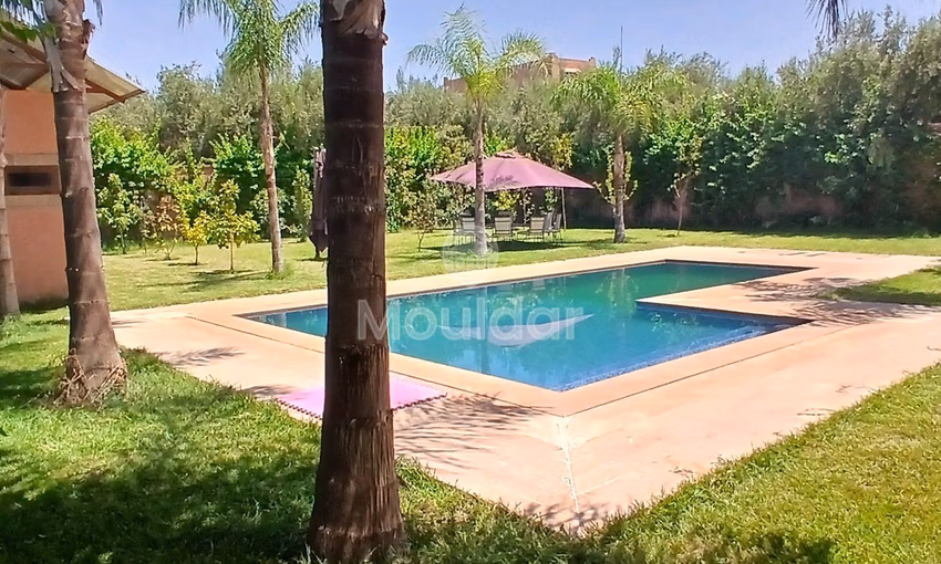 Luxury Villa in Marrakech: Comfort, Pool, and Garden