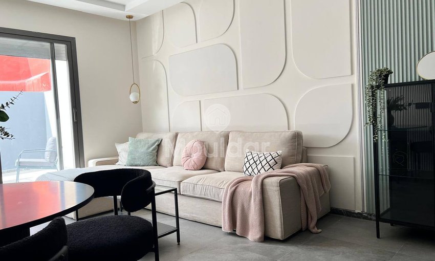 Modernes Studio zur Miete mit Terrasse in Sidi Maarouf, Casablanca - view 2