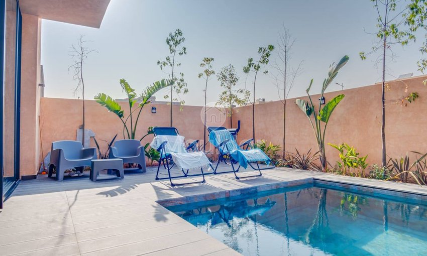 فيلا فاخرة في مراكش: 4 غرف مع مسبح - view 25