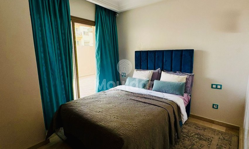 Apartament de închiriat în Casablanca: 2 dormitoare, balcon securizat - view 9