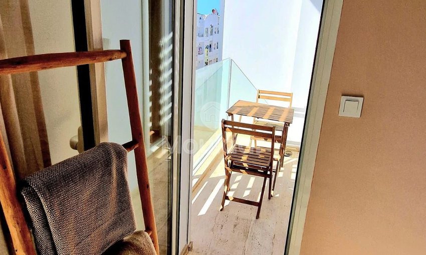 استوديو جذاب للإيجار في الدار البيضاء - المعاريف مع شرفة - view 8