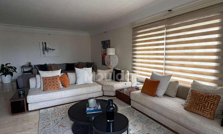 Apartament de închiriat în Casablanca: 2 dormitoare, balcon securizat - view 3