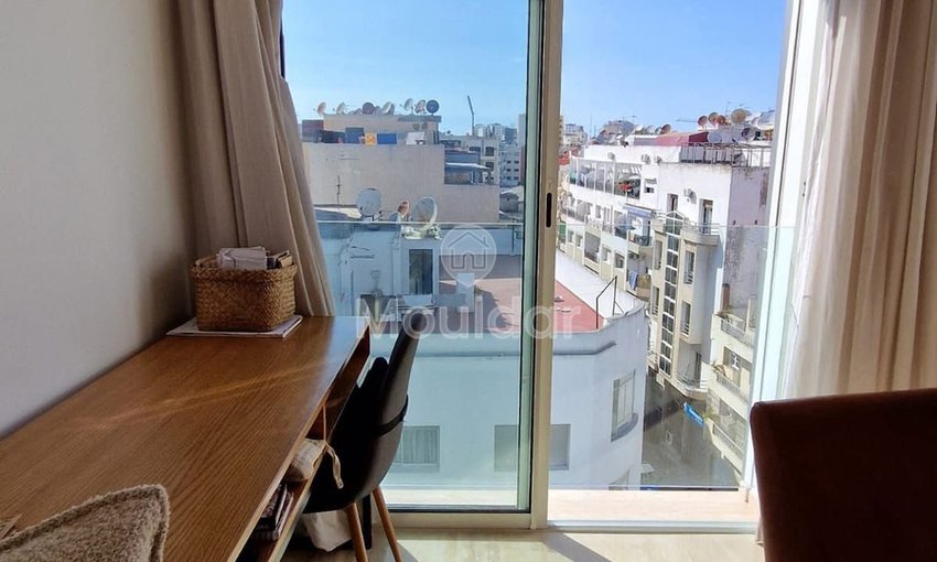 استوديو جذاب للإيجار في الدار البيضاء - المعاريف مع شرفة - view 6