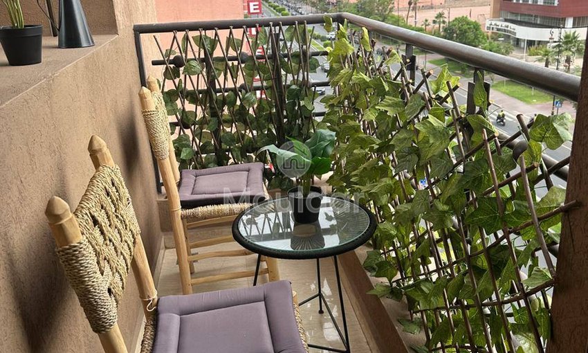 Appartement à Louer à Guéliz, Marrakech - 2 Chambres Modernes - view 5