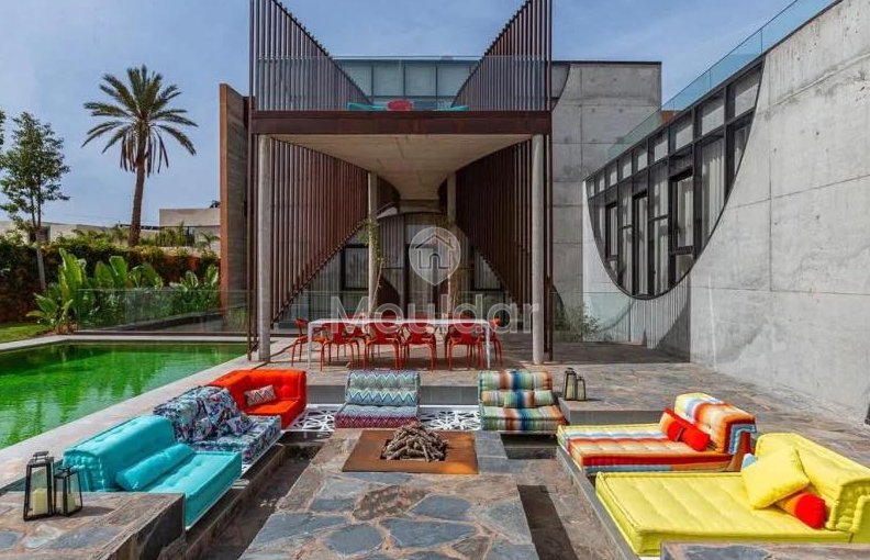 Villa de Luxe à Marrakech : Piscine, Sauna et Gym Inclus - view 6