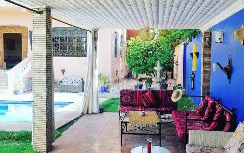 Vila de Luxo para Alugar em Marrakech - Targa com Piscina - view 12