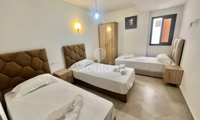 Charmante 3-Zimmer-Wohnung zur Miete in Agadir - view 4