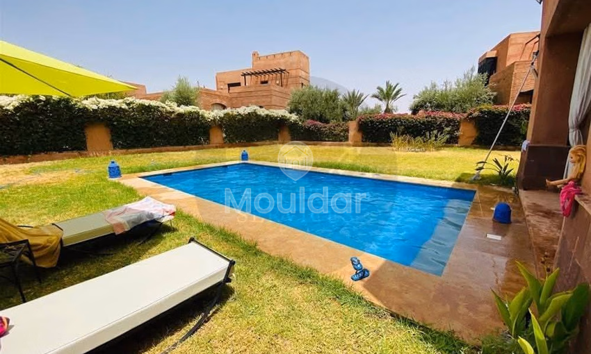 Luxury Villa in Marrakech: Garden, Pool, and Security