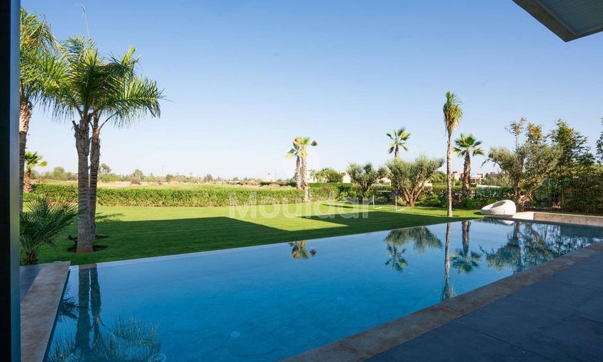 الهروب إلى مراكش: فيلا فاخرة مع مسبح وحديقة خاصة - view 11