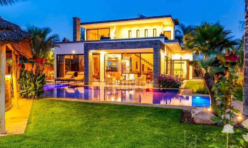 الهروب الفاخر: فيلا 4 غرف نوم مع مسبح في مراكش - view 11