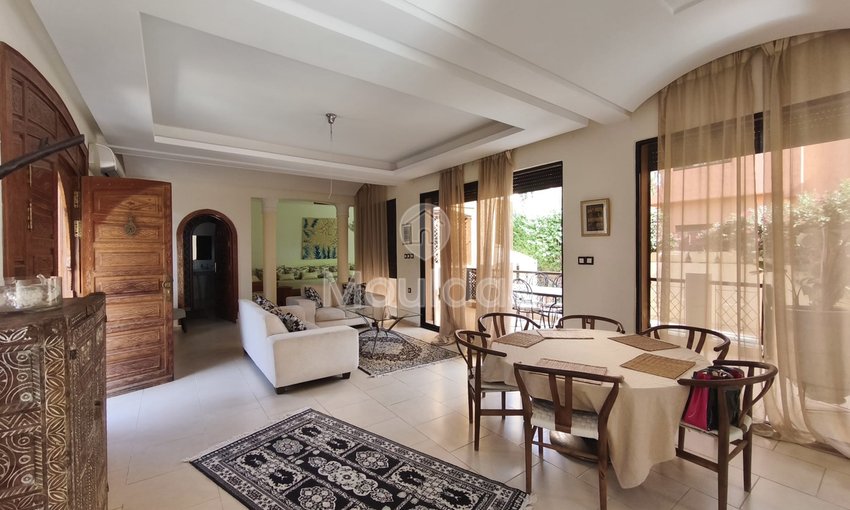 فيلا فاخرة للإيجار في مراكش مع مسبح وحديقة - view 2