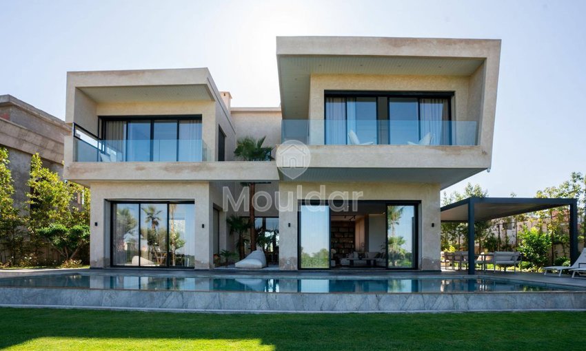 الهروب إلى مراكش: فيلا فاخرة مع مسبح وحديقة خاصة - view 9