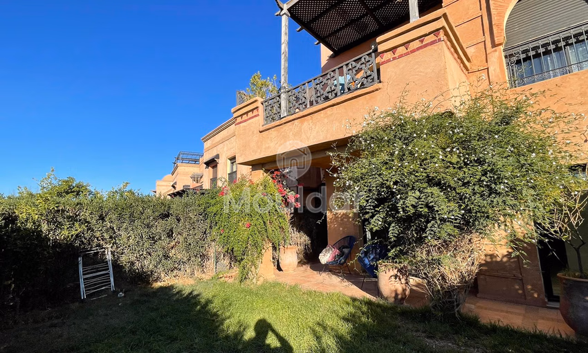 شقة للبيع في مراكش: حديقة، بركة سباحة وأمان شقة للبيع في مراكش: حديقة، بركة سباحة وأمان