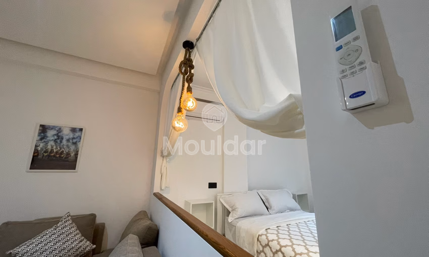 Studio à louer à Casablanca Bourgogne : Terrasse et Climatisation Studio à louer à Casablanca Bourgogne : Terrasse et Climatisation